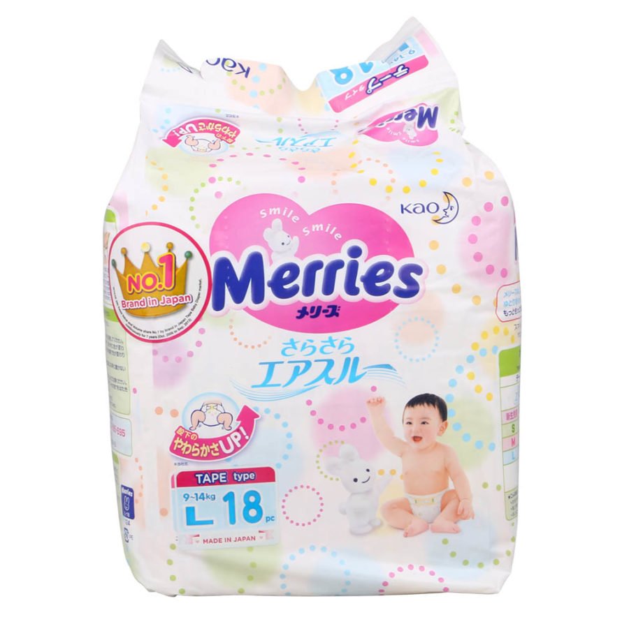 Подгузник Merries L