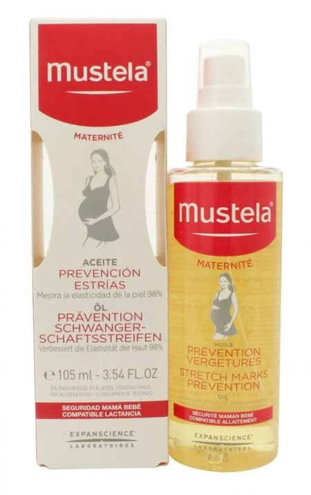 Mustela Stretch Marks Prevention Oil, Масло от растяжек, 105 мл