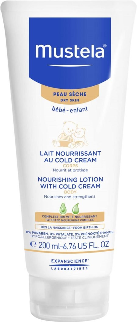 Mustela Nourishing Lotion with Cold Cream, Qidalandırıcı losyon, 200 ml