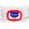 Mustela Cleansing Wipes Sensitive, Həssas dəri üçün nəm salfetlər, 70 ədəd