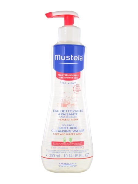 Mustela Soothing Cleansing Water, Sakitləşdirici Təmizləyici Su, 300 ml