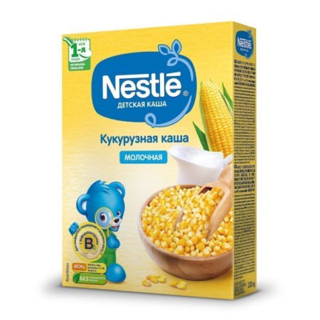 Каша Nestle молочная кукурузная (с 5 месяцев)