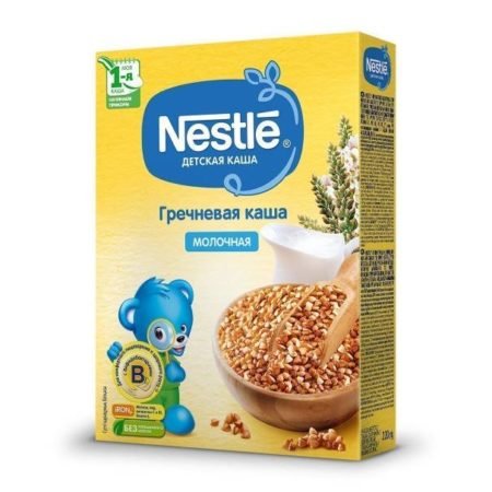 Каша Nestle молочная Гречневая (с 4 месяцев)