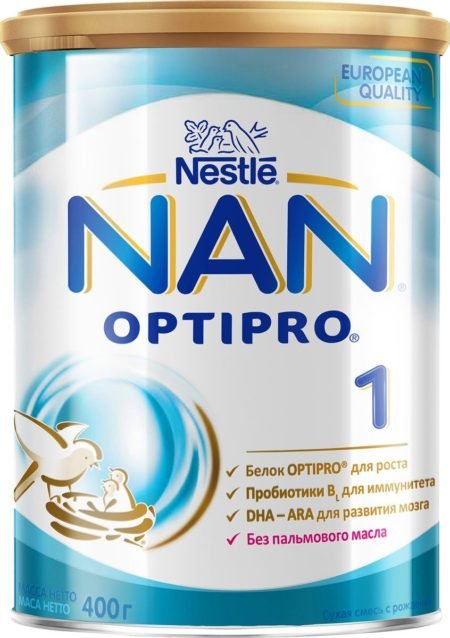 Смесь NAN (Nestle) 1 Optipro (с рождения) 400 г