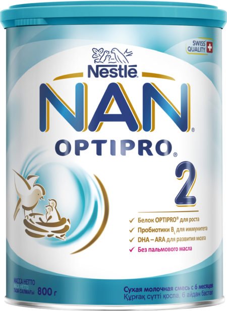 Смесь NAN (Nestle) 2 Optipro (с 6-12 мес.) 800 г