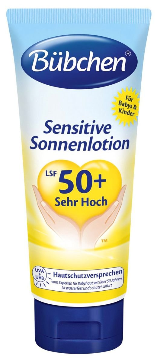 Bübchen Günəşdən qoruma həssas dəri üçün losyon SPF 50+ ,100 ml