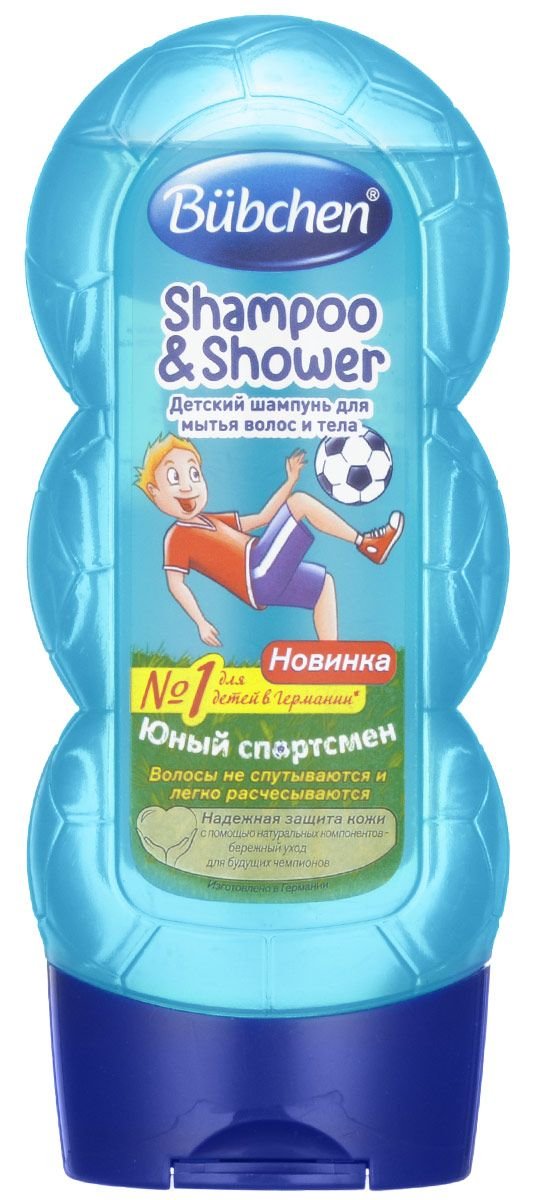 Bübchen “Gənc idmançı” şampunu 230 ml