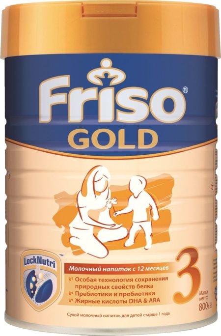 Mixture Friso Gold 3 (from 1 year to 3 years) 800 g