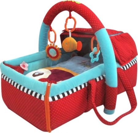 Qtot Deluxe Snuggle Basket & Mat