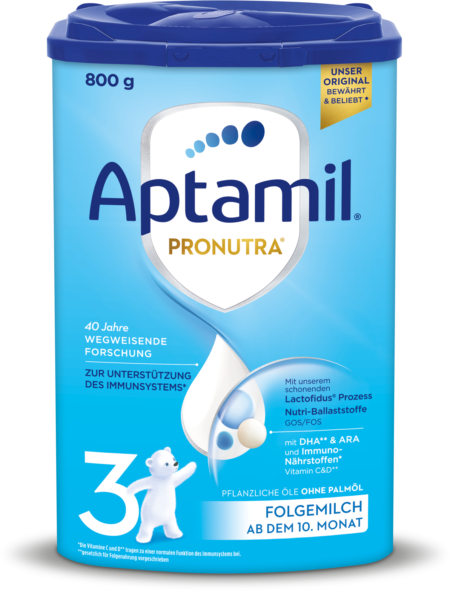 Baby milk formula Aptamil Pronutra 3 Folgemilch
