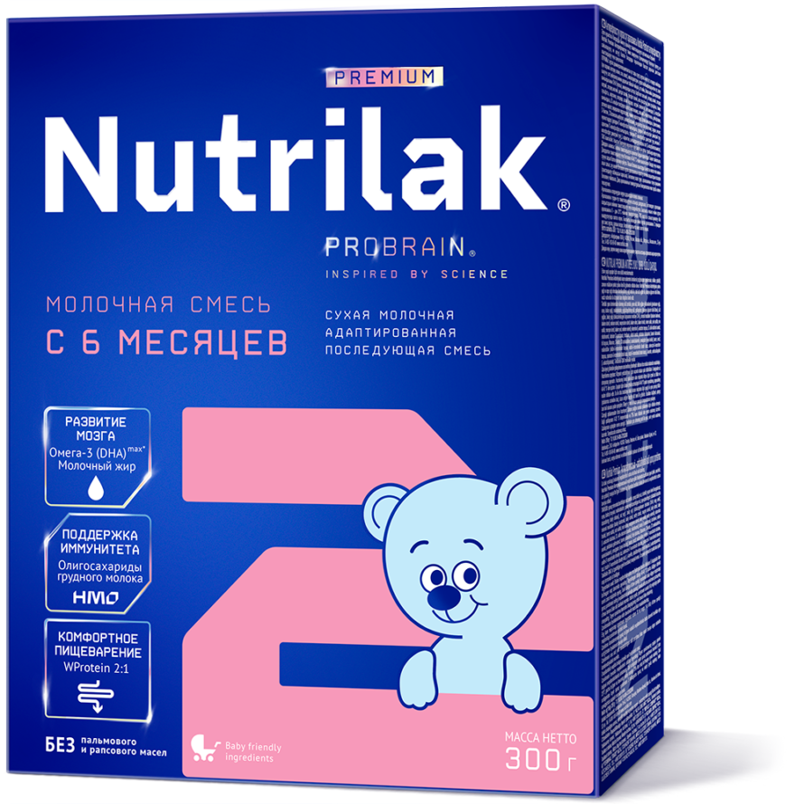 Смесь Nutrilak (InfaPrim) Premium 2 (старше 6 месяцев)