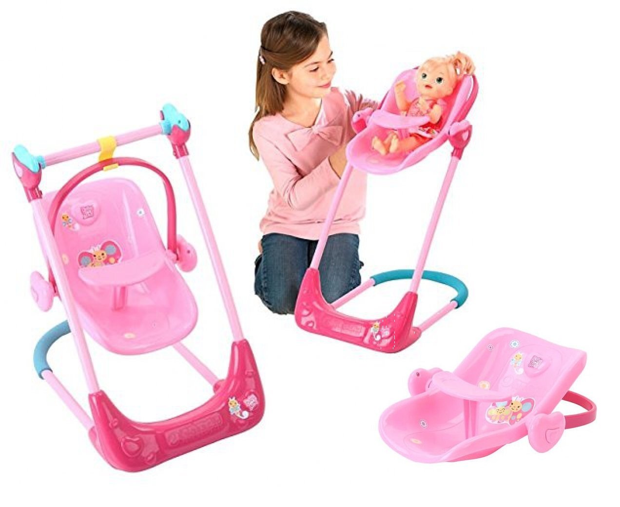 Hauck Toys Baby Alive 3 In 1 Game Set pandababy