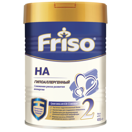 Mix Friso Friso HA 2 (from 6 to 12 months) 400 g