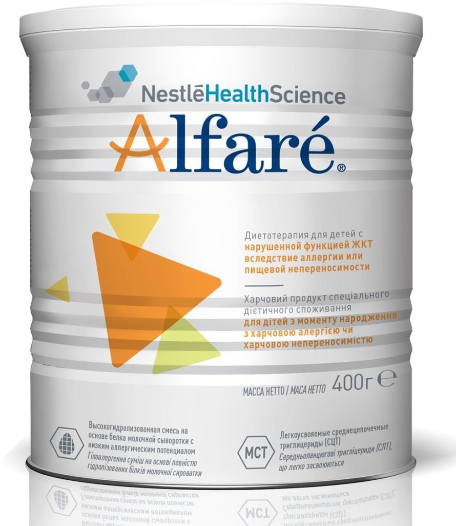 Alfare (Nestle) qarışığı (doğumdan) 400 g