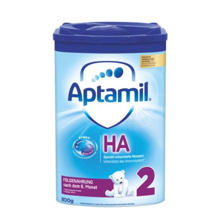 Baby milk hypoallergenic formula from birth- Aptamil Anfangsmilch HA 2, 800 g