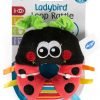 Soft toy Ladybird Loop Rattle 6870