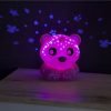 Gecə lampası Goodnight Bear Night Light And Projector pink