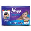 Sleepy подгузники Natural Ultra Sensitive 3 (4-9 кг) 34 шт. 11977