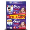 Sleepy подгузники Natural Ultra Sensitive 4 (7-14 кг) 60 шт. 12004