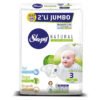 Sleepy подгузники Natural Ultra Sensitive 3 (4-9 кг) 68 шт.