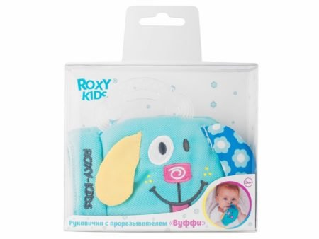 Игрушка-рукавичка с прорезывателями Roxy-kids “Вуффи”