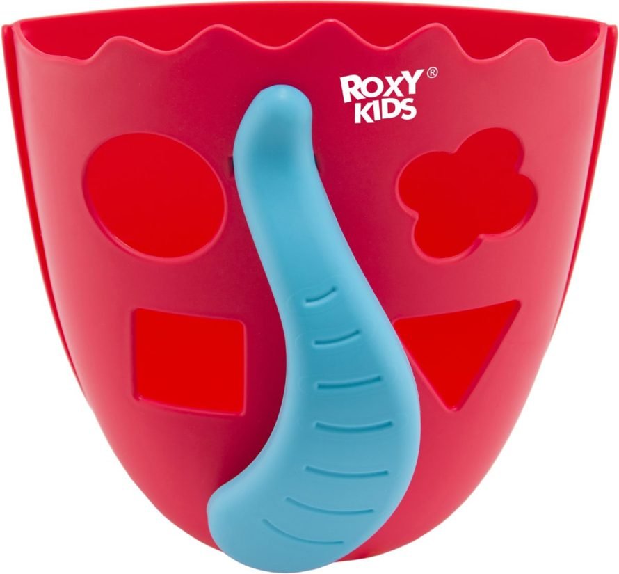 Roxy-kids Органайзер для игрушек Dino цвет коралловый синий