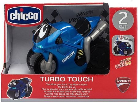 Chicco Турбо-мотоцикл Дукати синий