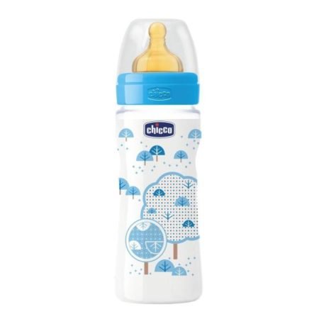Chicco WB бутылочка для кормления мальчик 330 мл
