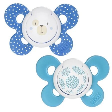 Chicco Силиконовая пустышка  6-16 месяцев