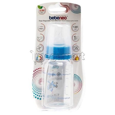 Bebeneo heat-resistant glass bottle120 ml