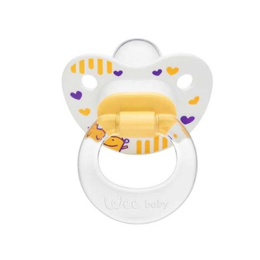 WEE BABY 834 Соска с силиконовым рисунком