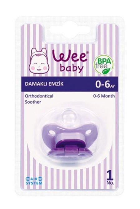 WEE BABY 841 Силиконовая пустышка