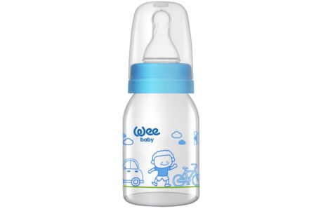 Wee Baby bottle glass 125 ml
