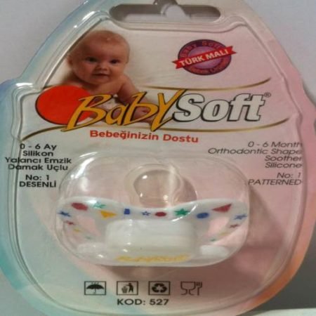 Baby Soft 527 Соска-пустышка с рисунком-1