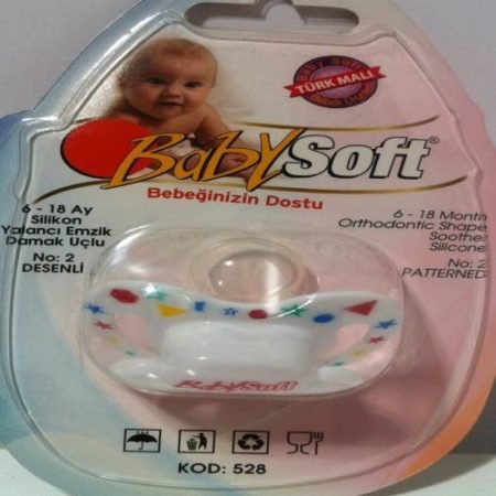 Baby Soft 528 Соска-пустышка с рисунком-2