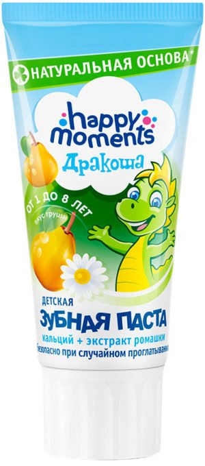 Дракоша зубная паста груша 60 мл
