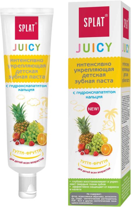 Splat  Juicy  зубная паста тутти-фрутти 35 мл