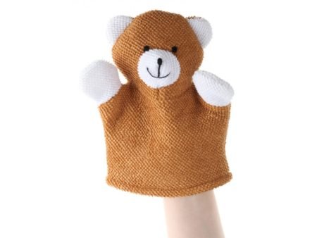 ROXY KIDS Мочалка-рукавичка Baby Bear, цвет коричневый