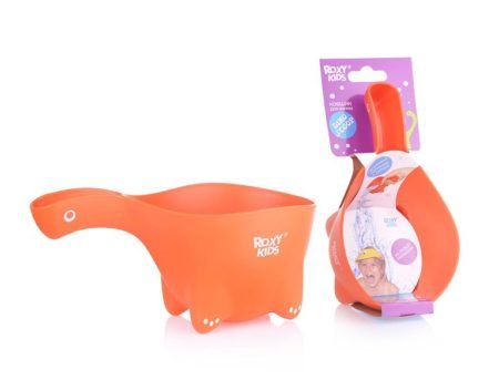 Roxy Kids Ковшик  для мытья головы “Dino Scoop”, (оранж)