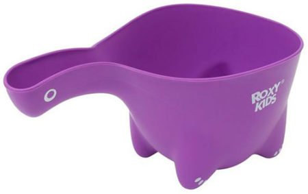 ROXY KIDS  Ковшик для мытья головы Dino Scoop. Цвет фиолетовый.