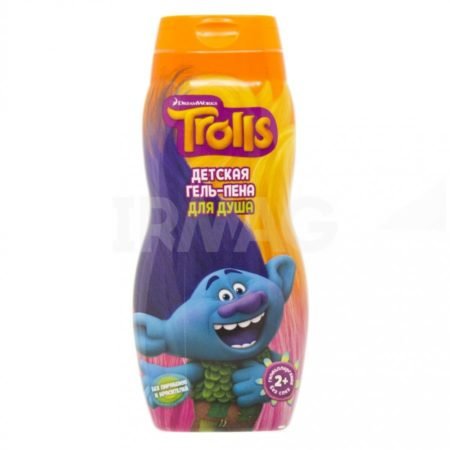 Trolls Shower Foam Gel 200 ml