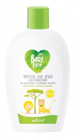 Baby Care Гель для душа Belita «Baby Care», бессульфатный, для беременных и кормящих матерей, 260 мл