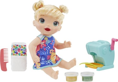 Baby Alive Super Snacks Doll “Baby And Pasta”,