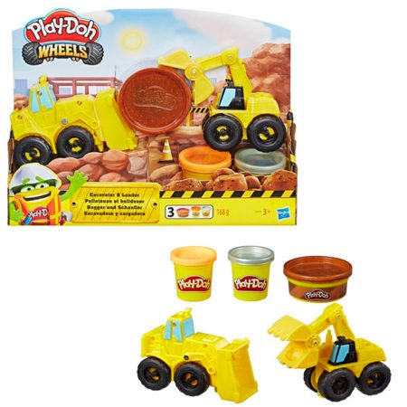 Hasbro Play-Doh Wheels Drive And Dredge Excavator E4294
