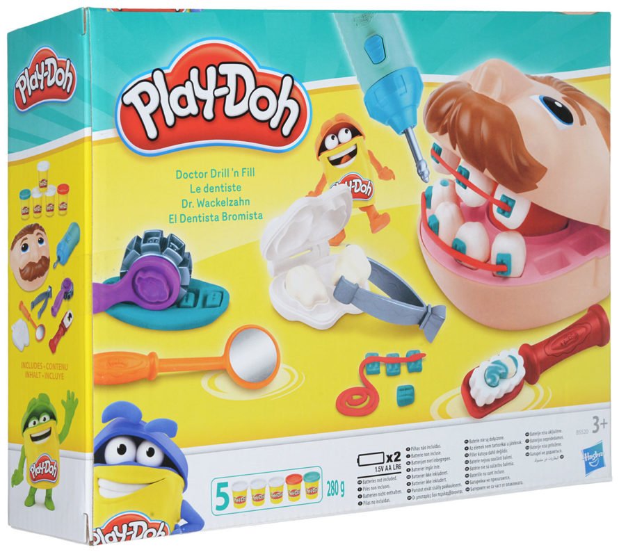 Play-Doh Набор пластилина «Мистер Зубастик»