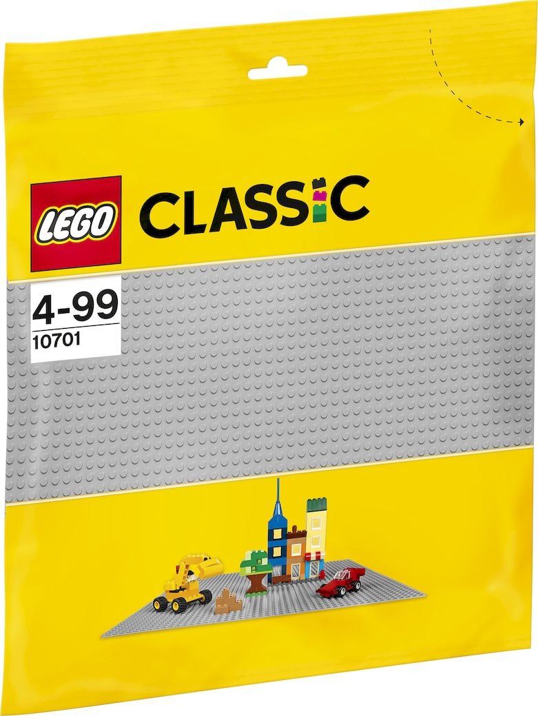 LEGO Classic 10701 Строительная пластина 38 х 38 цвет серый