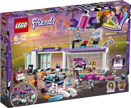 LEGO Friends 41351 Мастерская по тюнингу автомобилей Конструктор, цвет мультиколор