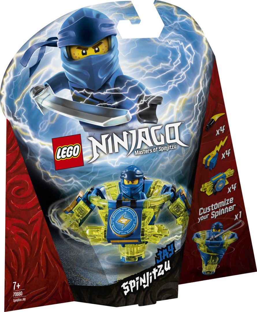 LEGO NINJAGO 70660 Джей мастер Кружитцу Конструктор
