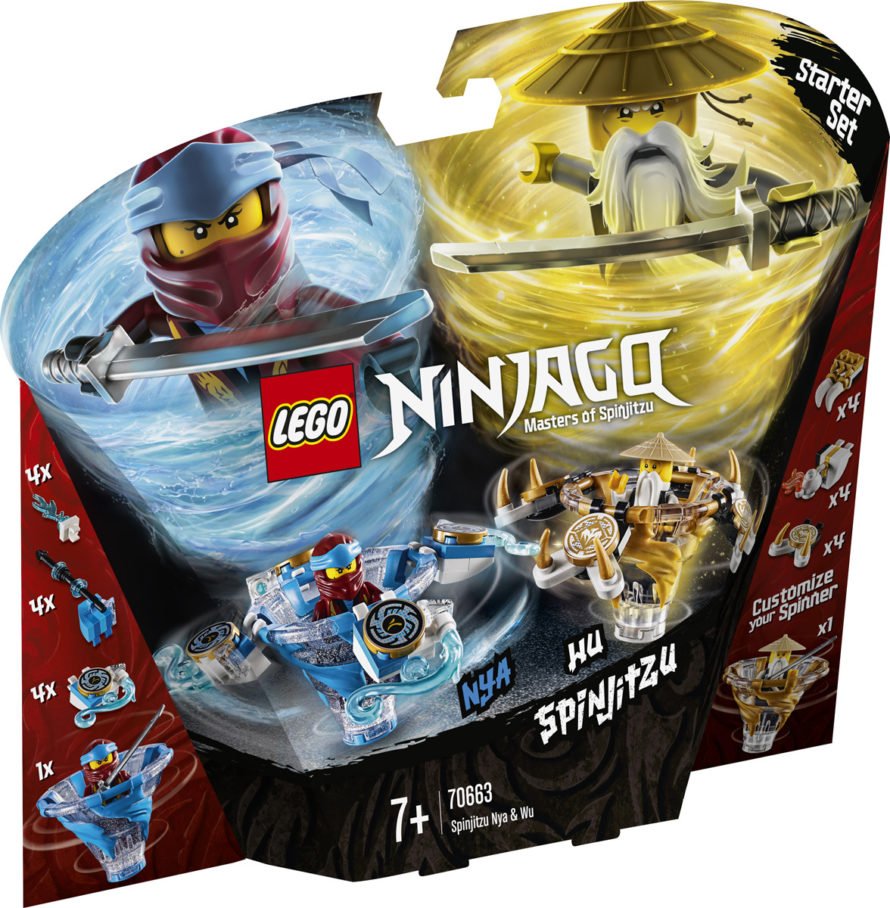 Lego NİNJAGO 70663 Niya və Vu ustaları konstruktor
