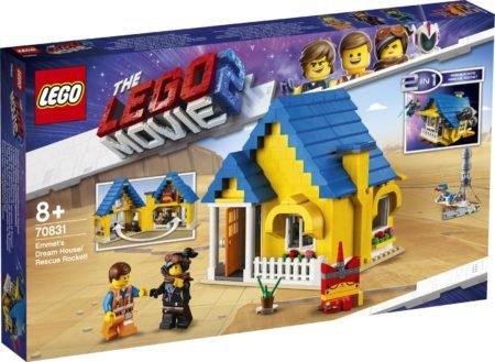 LEGO Movie 2 70831 Дом мечты Спасательная ракета Эммета Конструктор